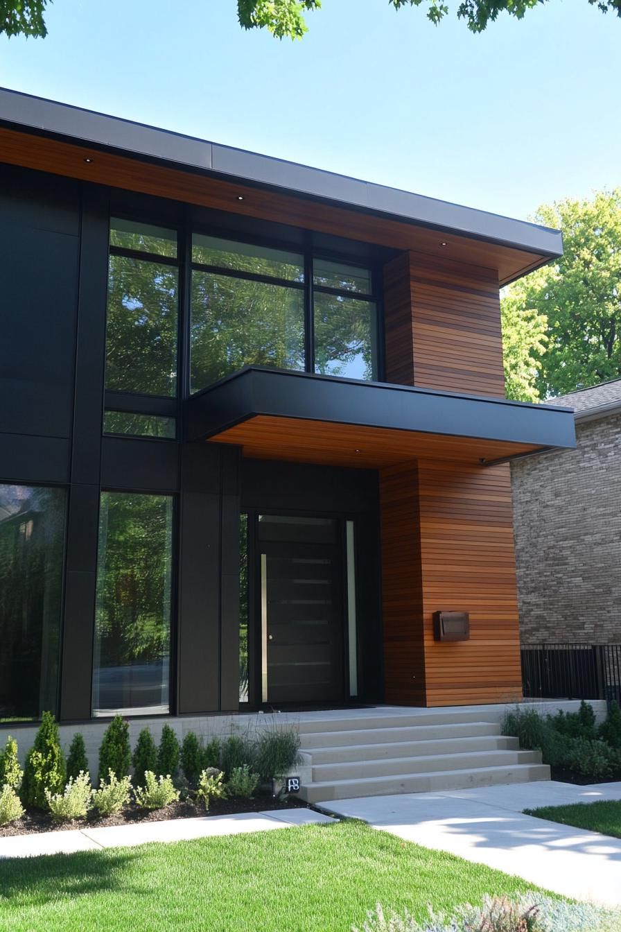 Bold Geometric Facade Accents - photo 3