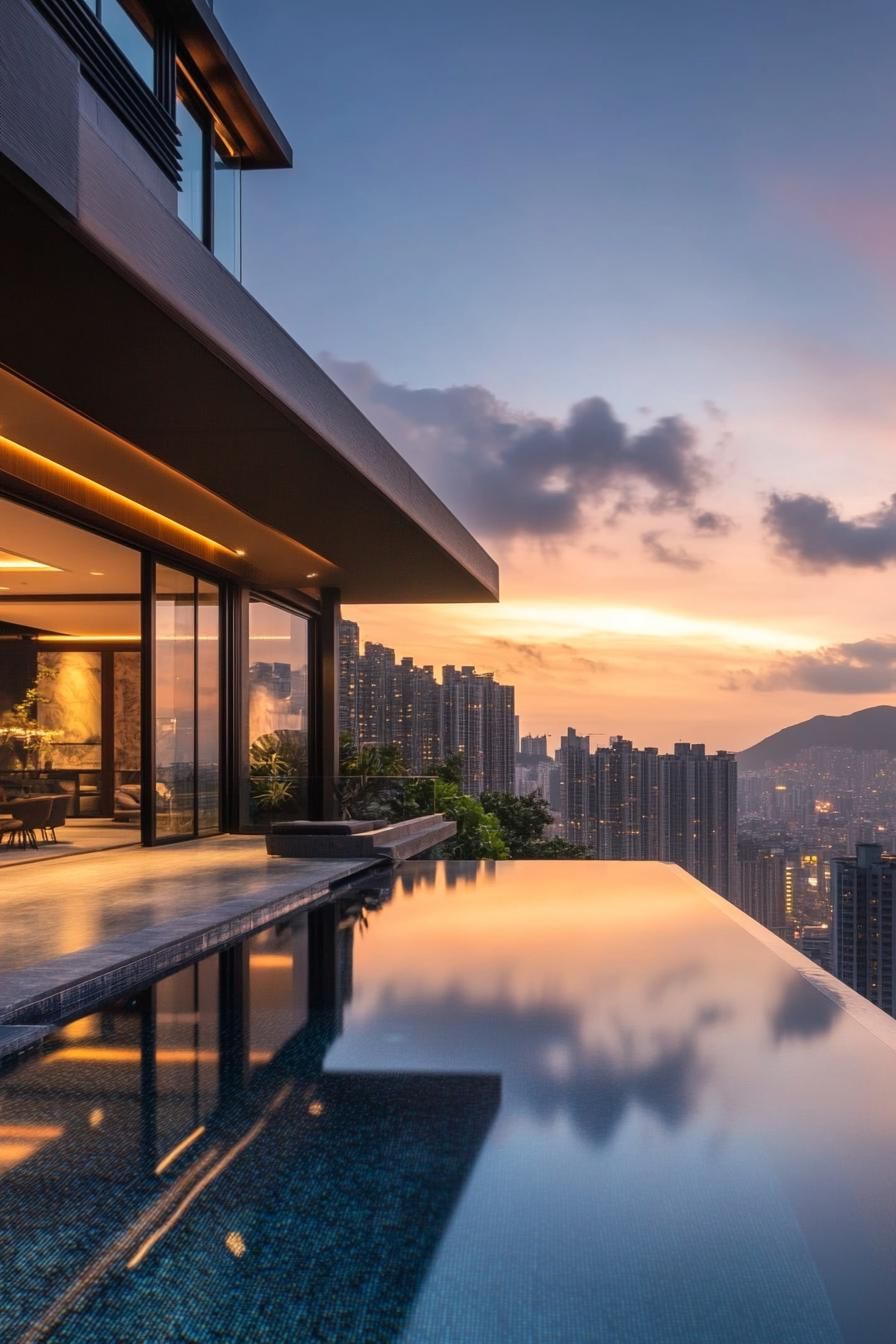 Infinity Pool With City Skyline Views - photo 2