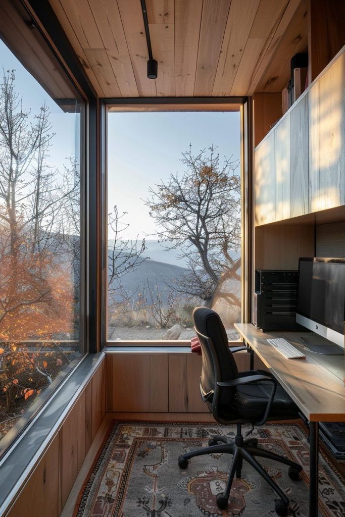 Mobile Tiny Office Parked for Views - photo 4