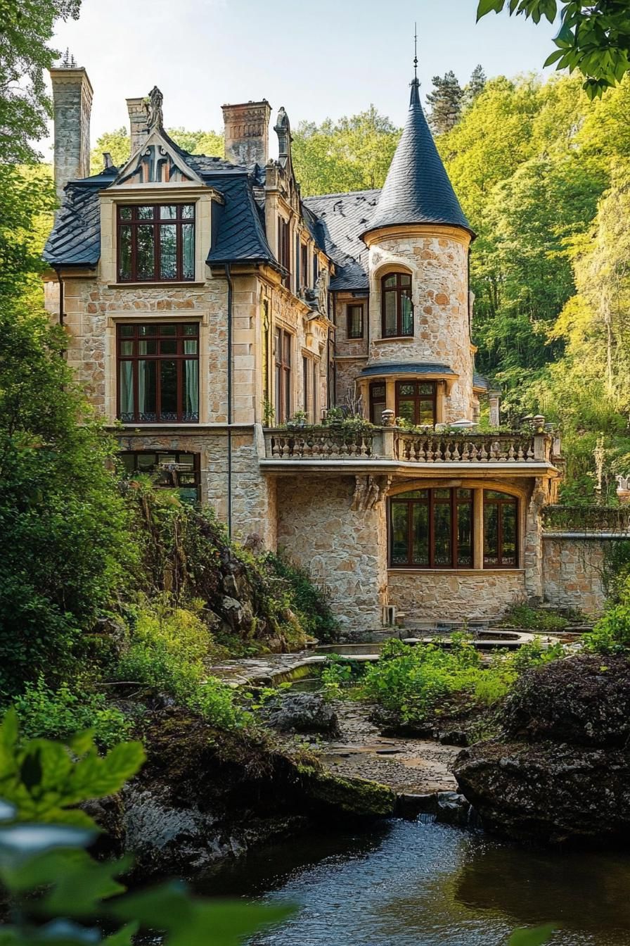 Historic Castle Updated With Modern Amenities