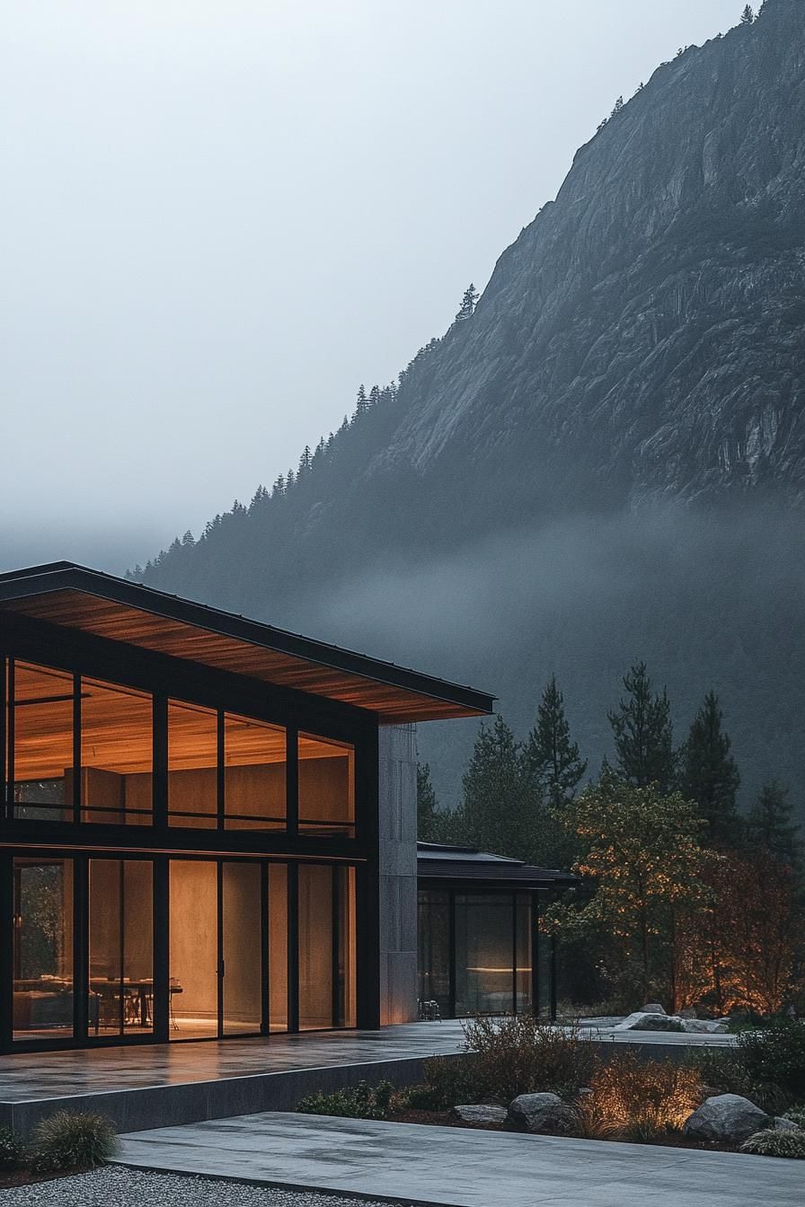 Tall Floor-to-Ceiling Windows