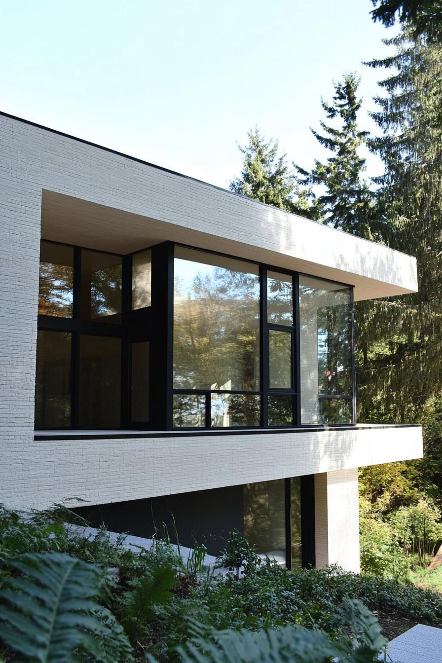 Why a Minimalist Façade With Large Windows Works - photo 3