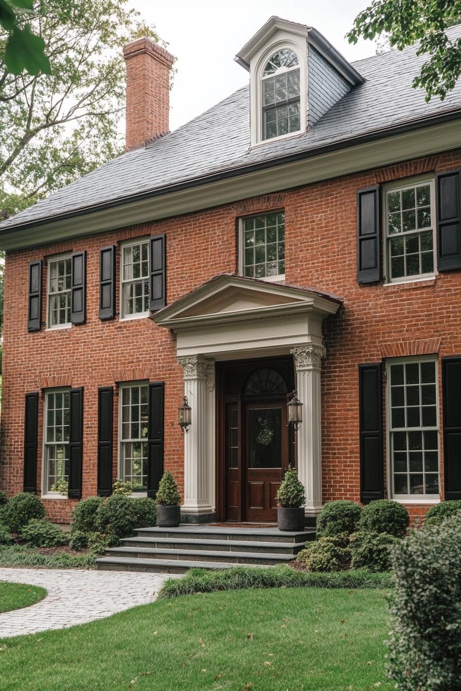 Red Brick Georgian Homes