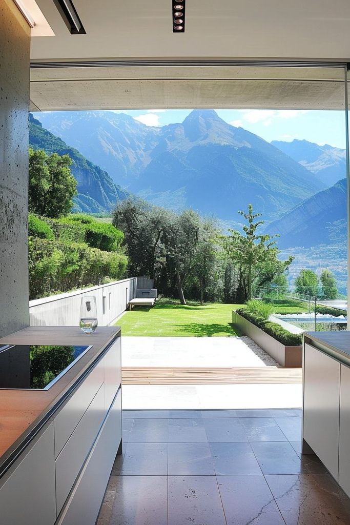 Tiered Garden Terraces Seen From the Kitchen - photo 3