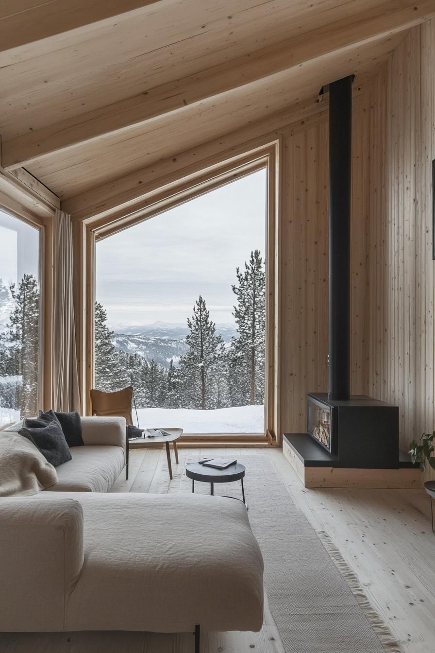 Panoramic Nordic Cabin Escape
