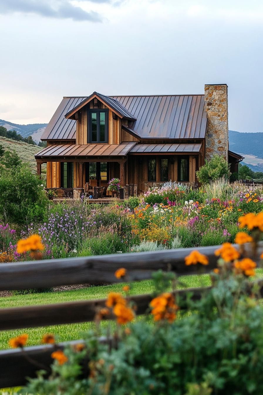 Rustic Timber Meets Modern Metal Roofing - photo 4