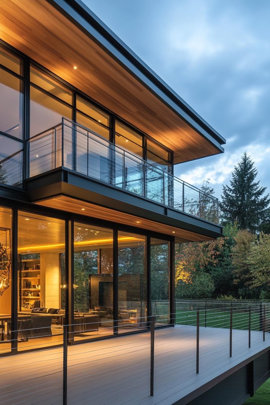 Glass Panels and Steel Porch Rails - photo 3