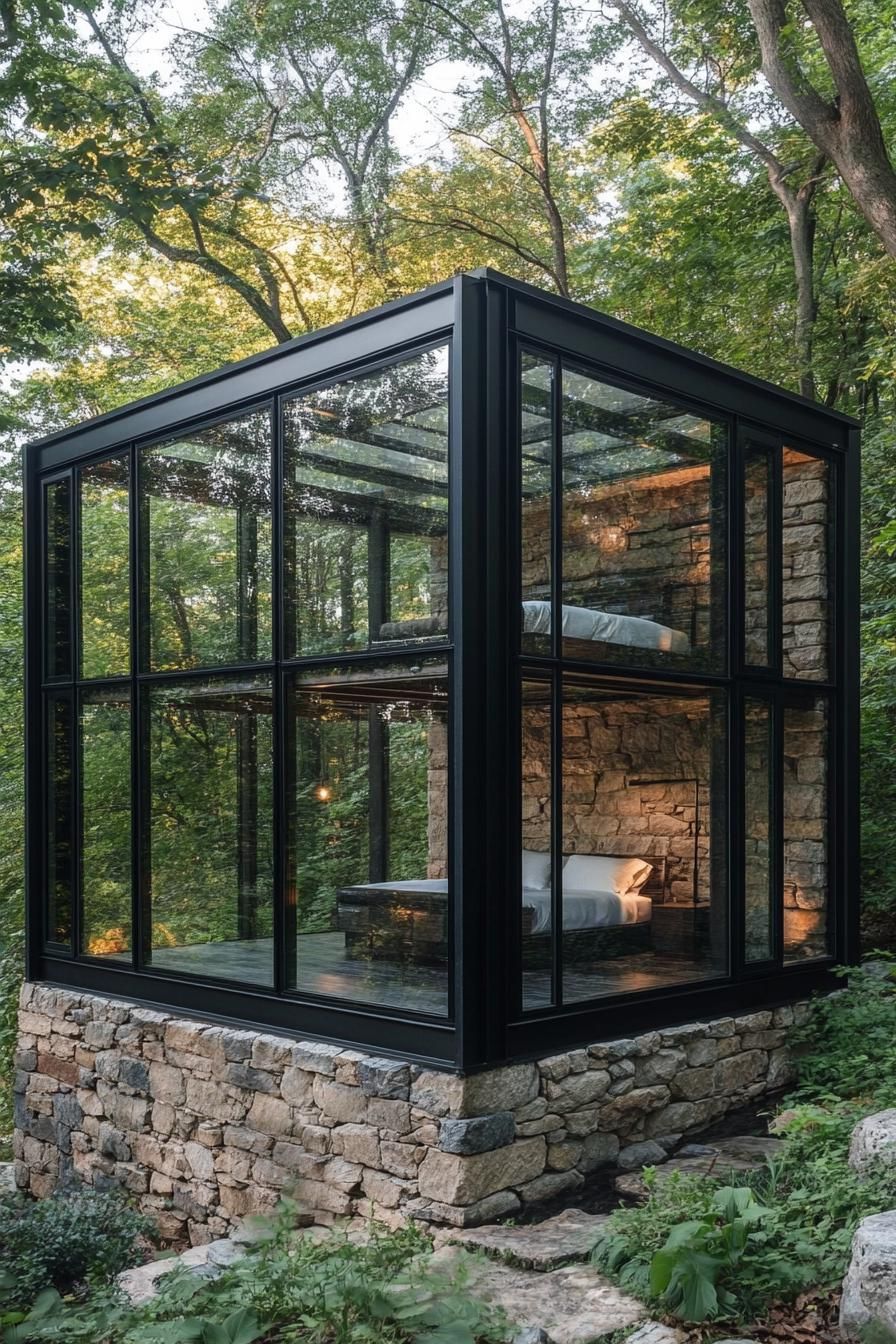 Living Inside a Clear Glass Cube