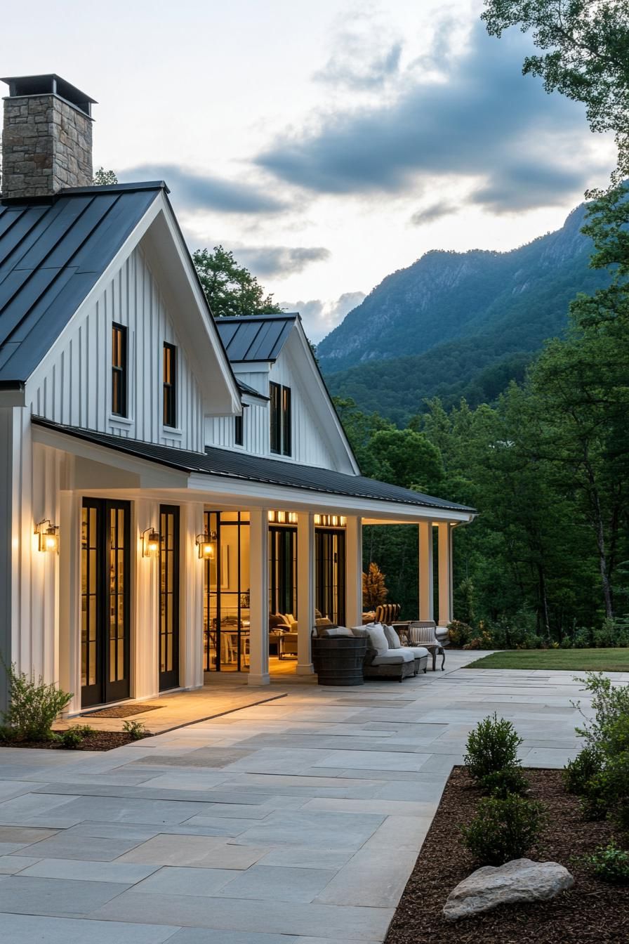 White Board and Batten with Open Porches - photo 2