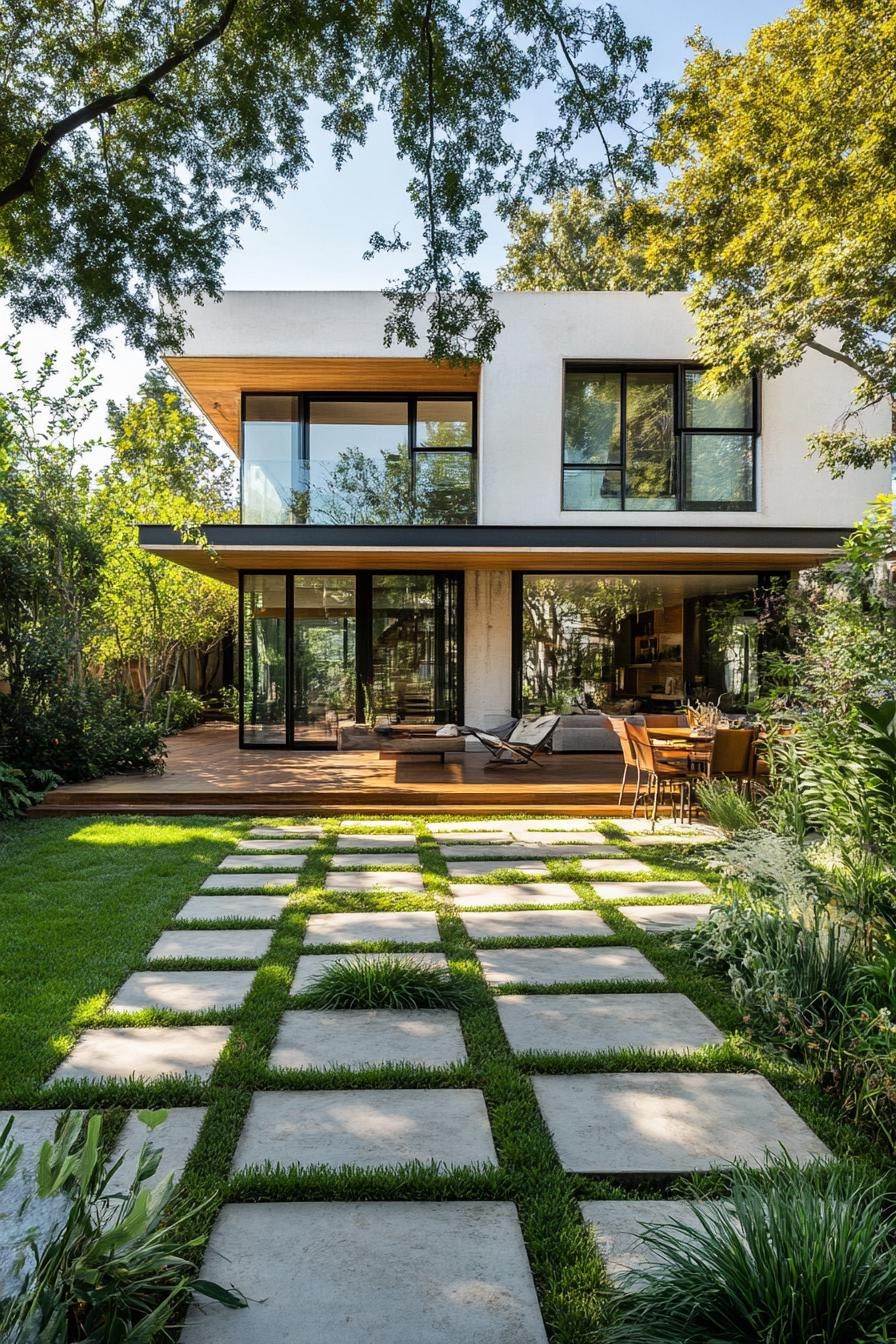 Geometric Paver Pathway Designs - photo 4
