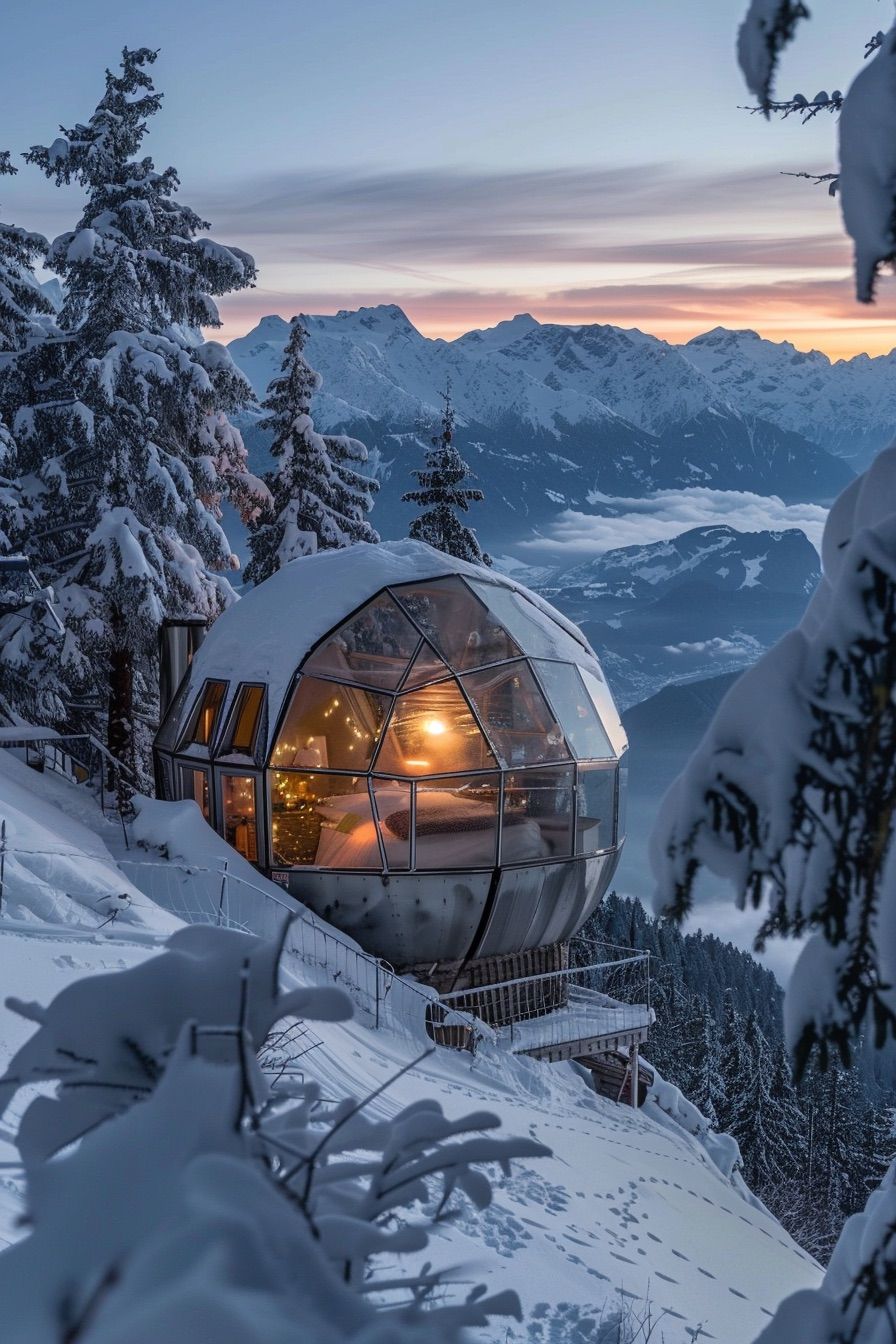 Suspended Glass Sphere Retreat - photo 3