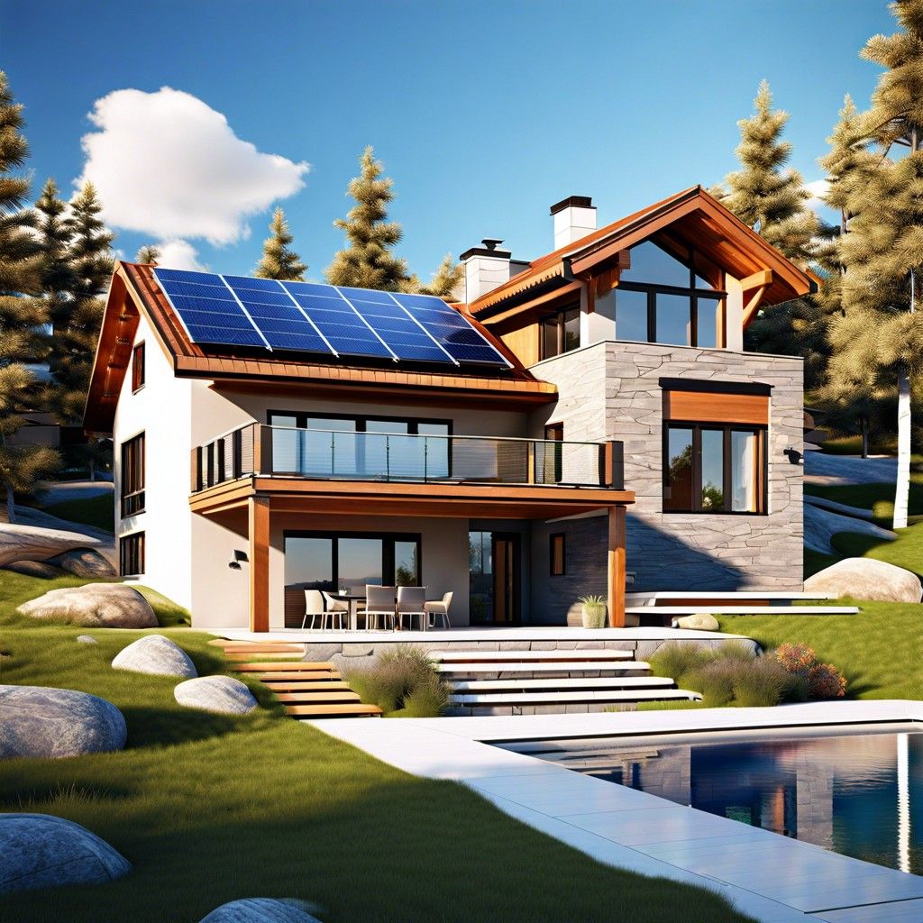 Roofs Fitted With Solar Panels