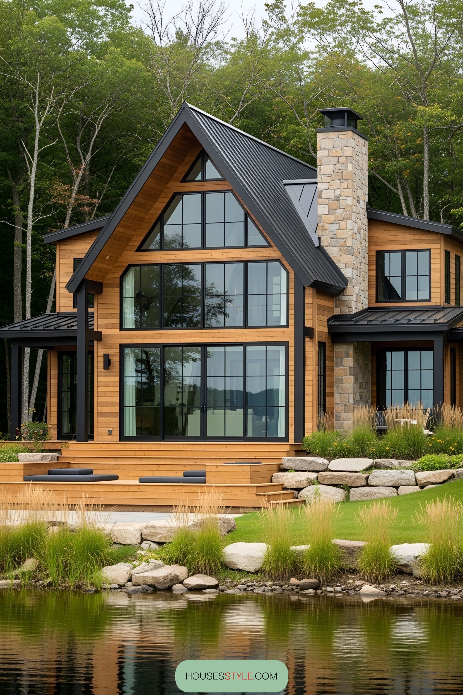 Mountain Lodge With a Modern Edge