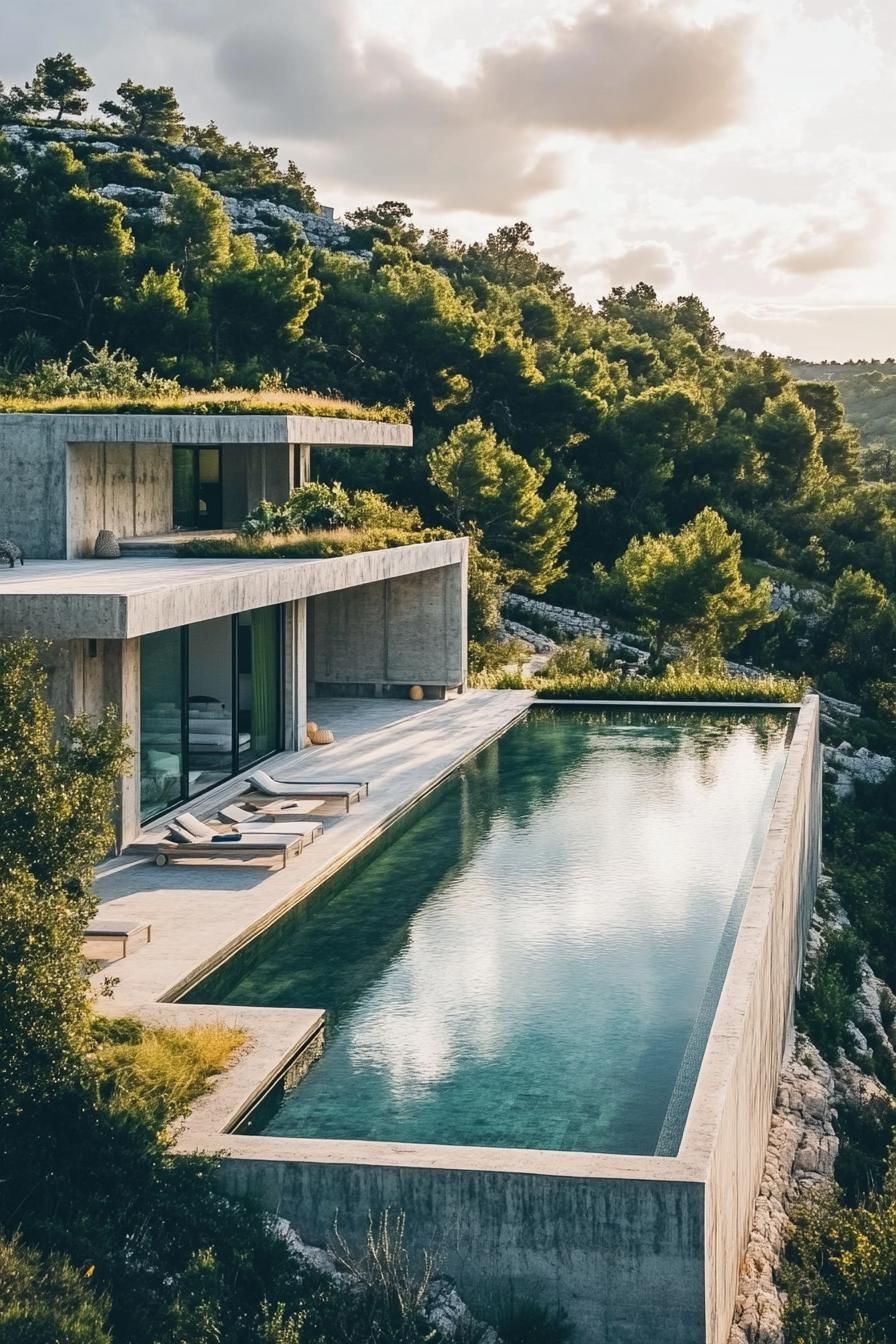 Hillside Villa With Stunning Infinity Pool