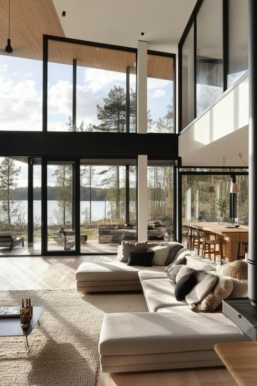 Modern Scandinavian Home With Geothermal Heat