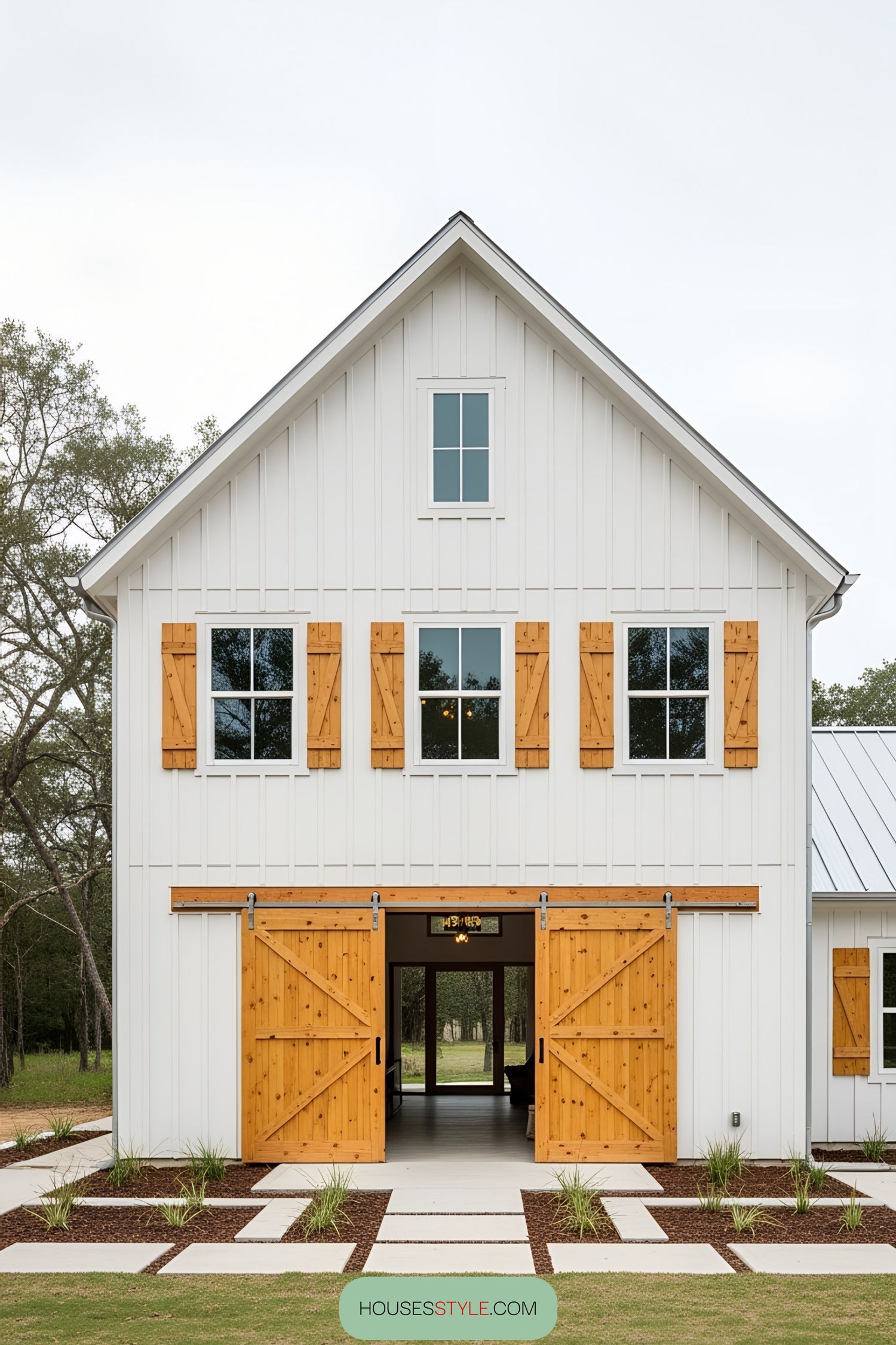 17. Frosty Architectural Marvel in the Barnyard