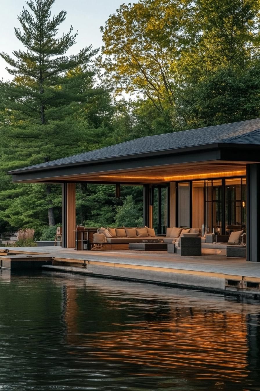 Houseboats With Multiple Outdoor Living Spaces
