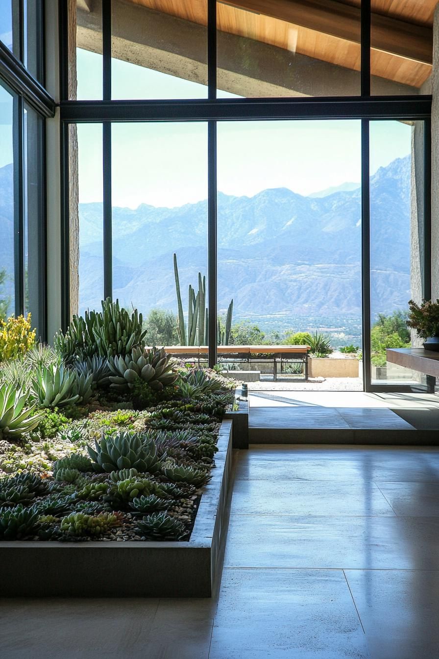 Indoor Rock Garden with Succulents - photo 4