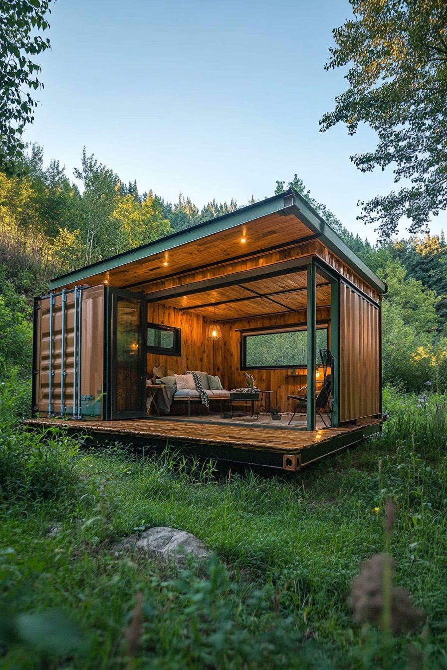 Eco-Friendly Container Earthship