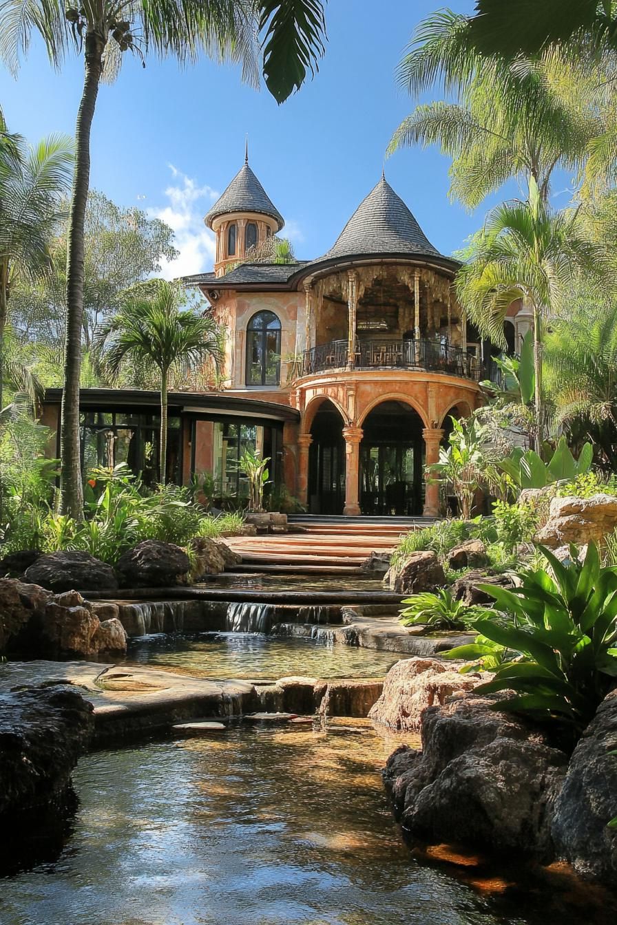 Tropical Island Mansion With Private Beach Access - photo 3