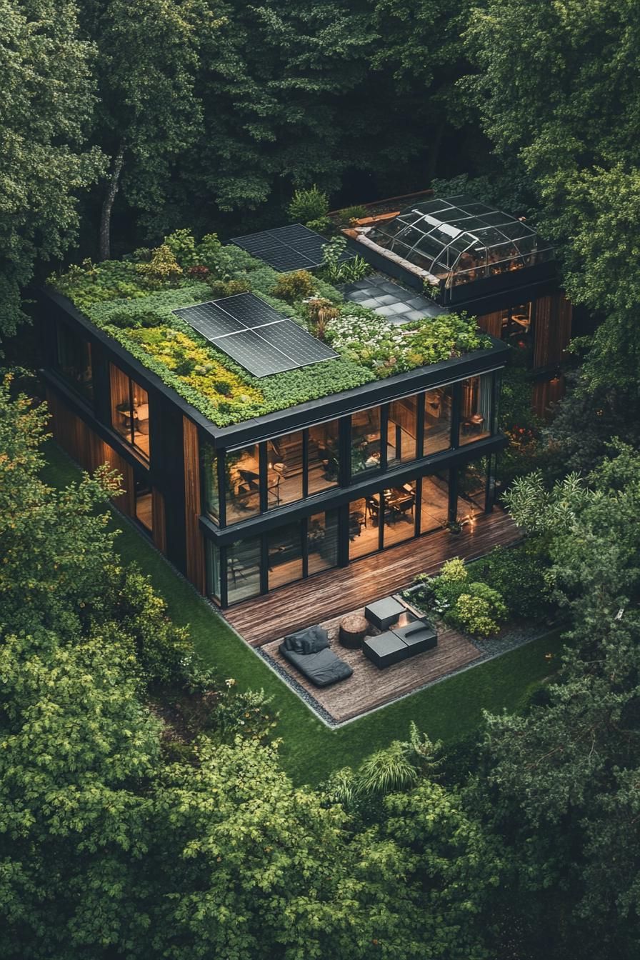 Eco House Retreat Tucked Into Nature