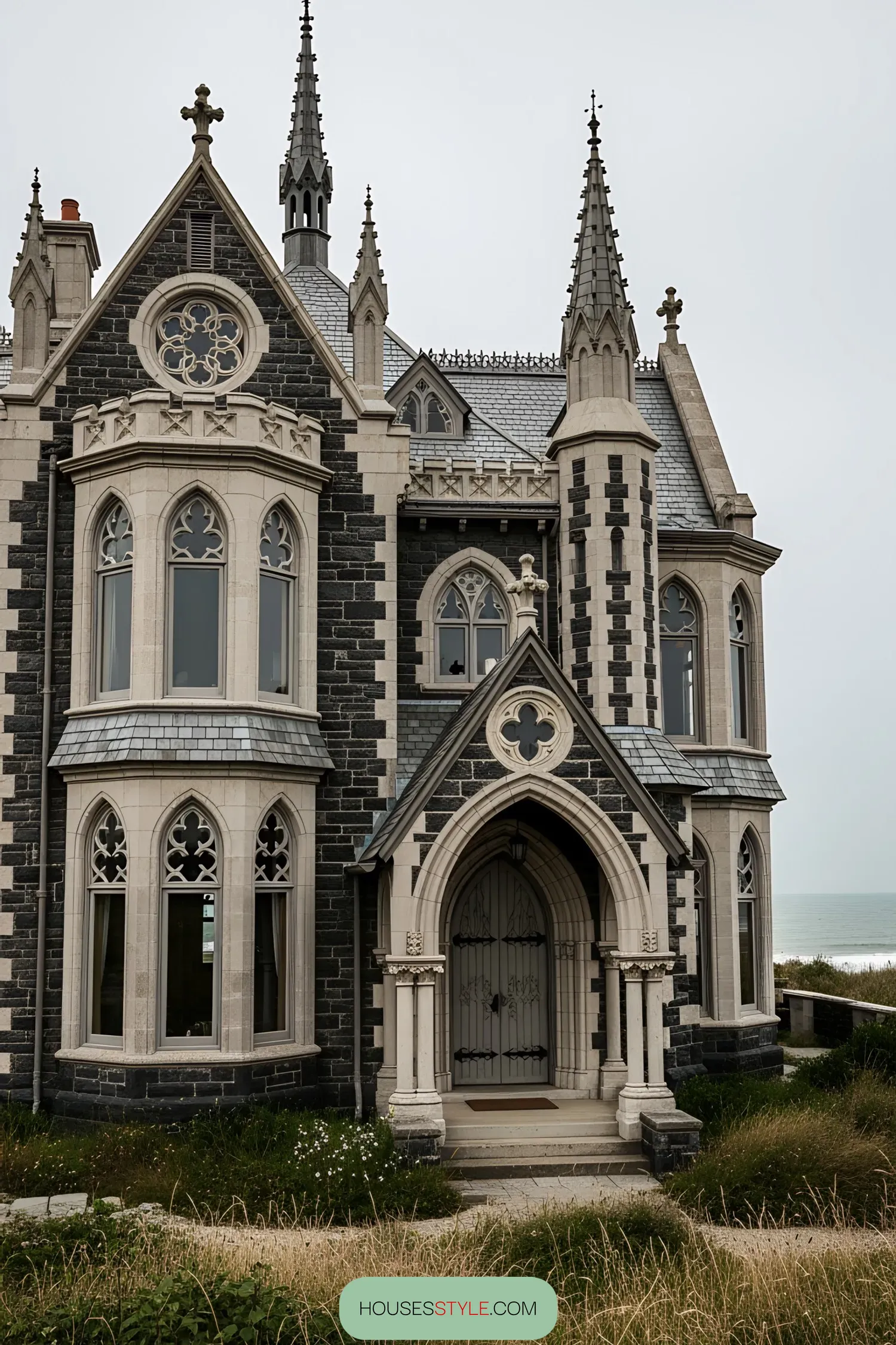 Where Gothic Spires Meet the Tide