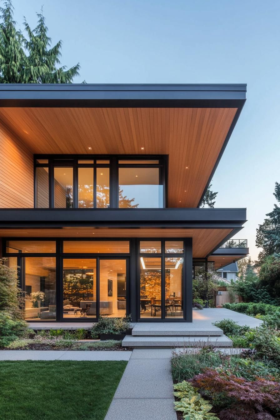 Wood Cladding With Deep Eaves and Overhangs - photo 2