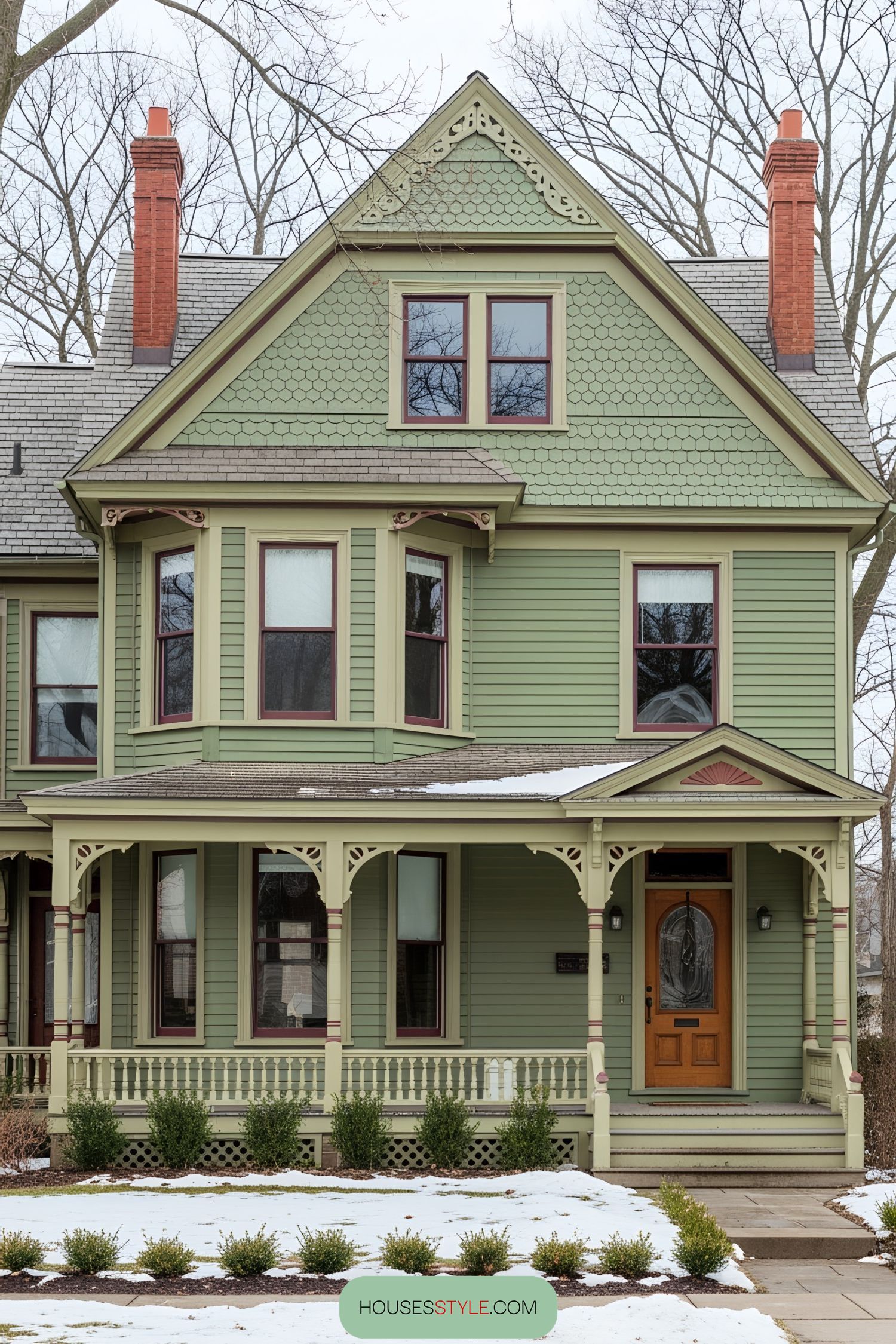 Verdigris Majesty: Regal Victorian Style