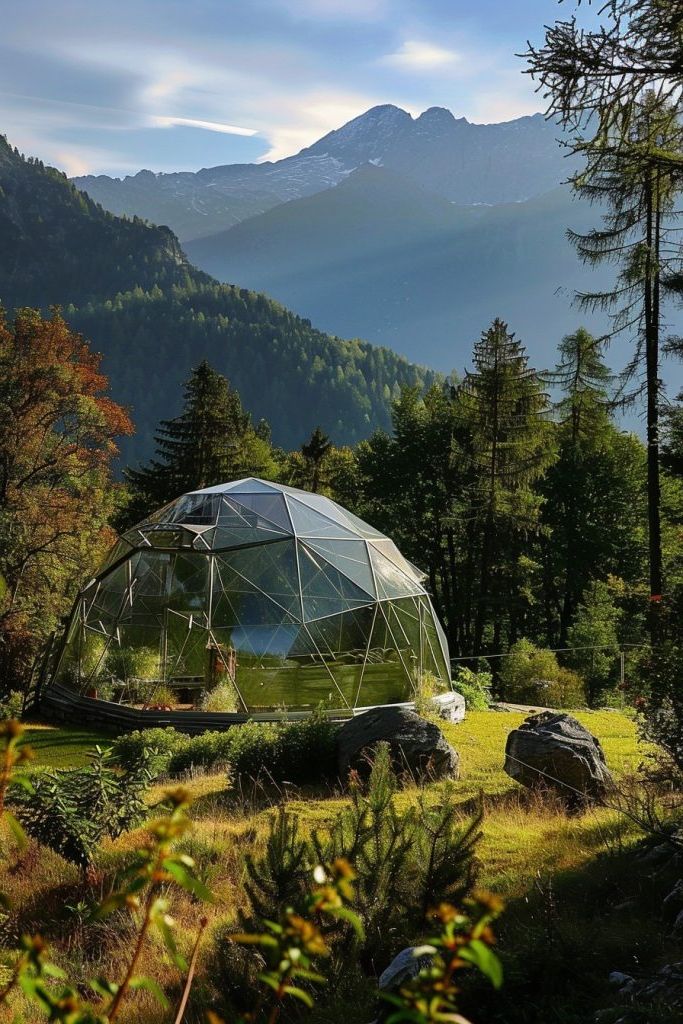 5) Domes With a Geodesic Shape