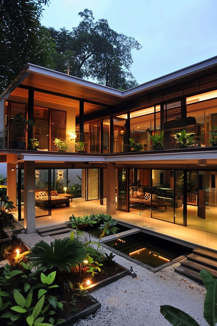 Wooden Decks That Float Above the Yard - photo 2