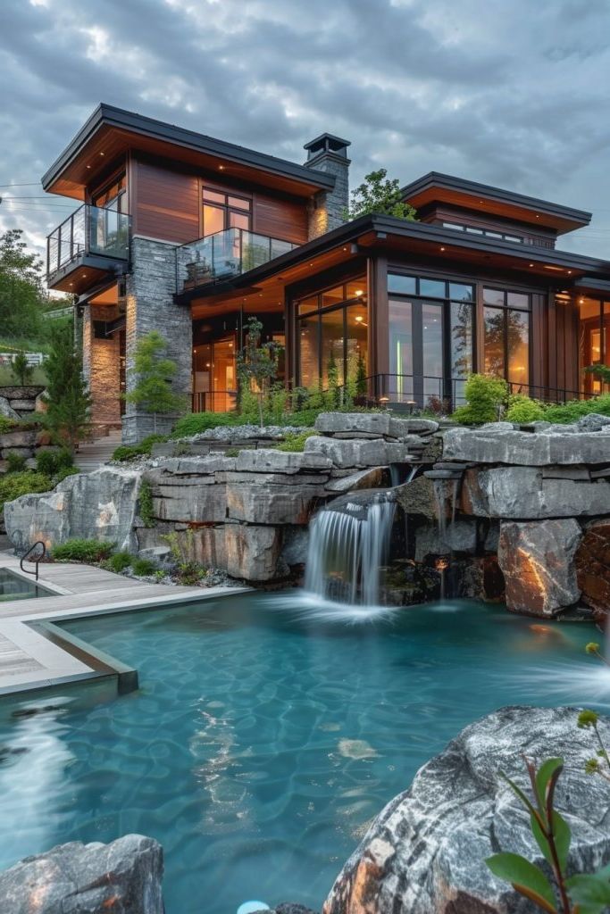 Waterfall-Fed Heated Pools - photo 3