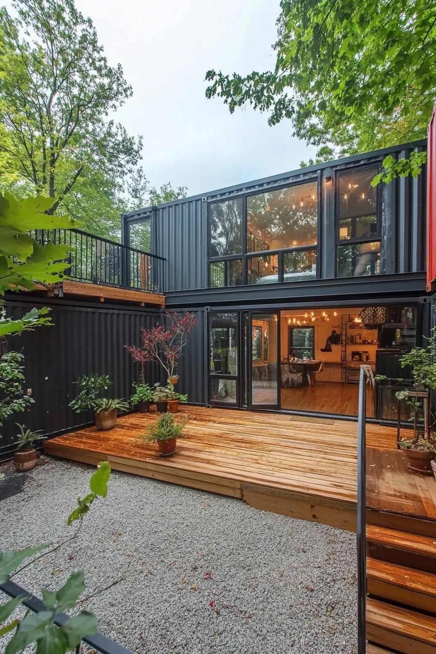 A Modern And Chic Container Build