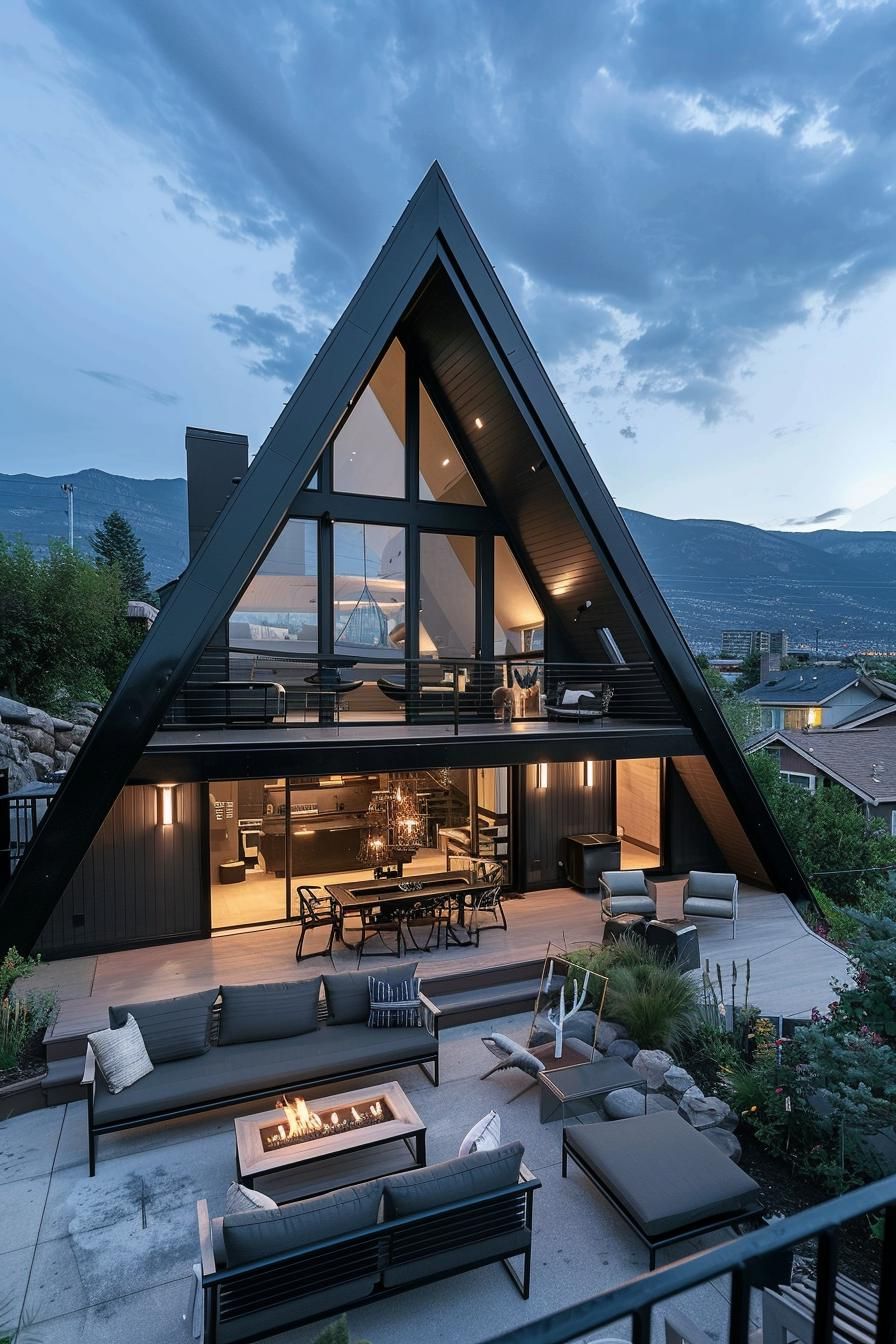 A-frame Designed for Indoor-outdoor Living - photo 2