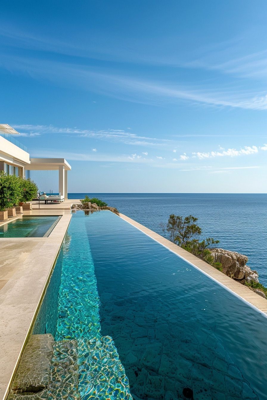 Infinity Pool Overlooking the Sea - photo 4