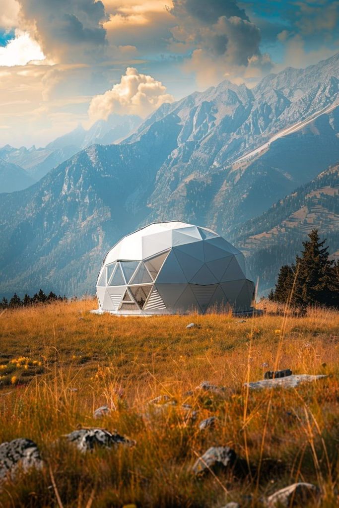 5) Domes With a Geodesic Shape - photo 3