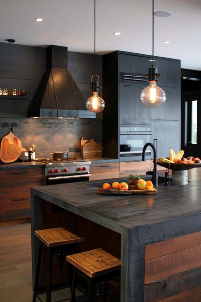 Slate Grey Kitchen Countertop Ideas