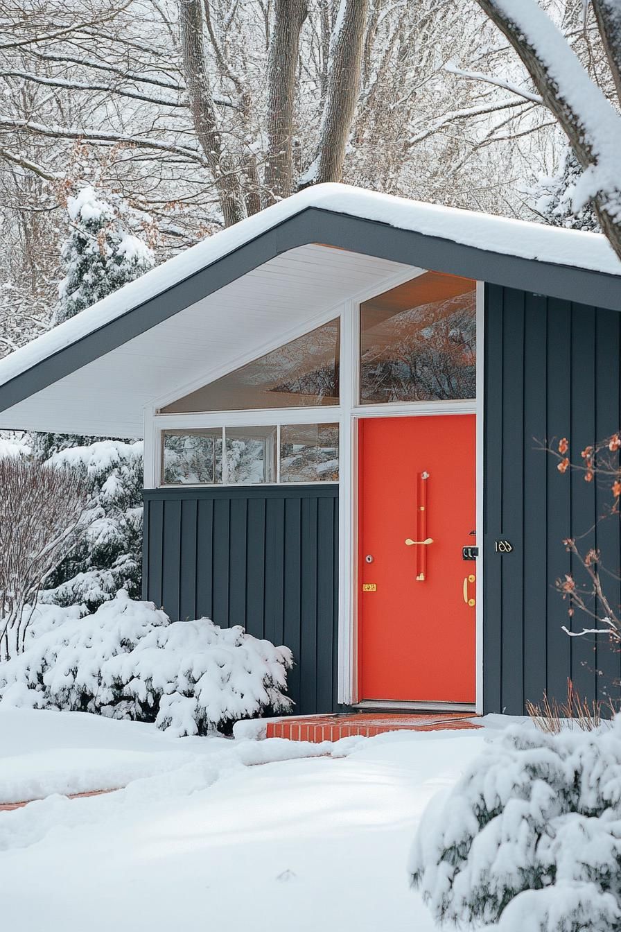 Entryway With a Pop of Bright Color - photo 3