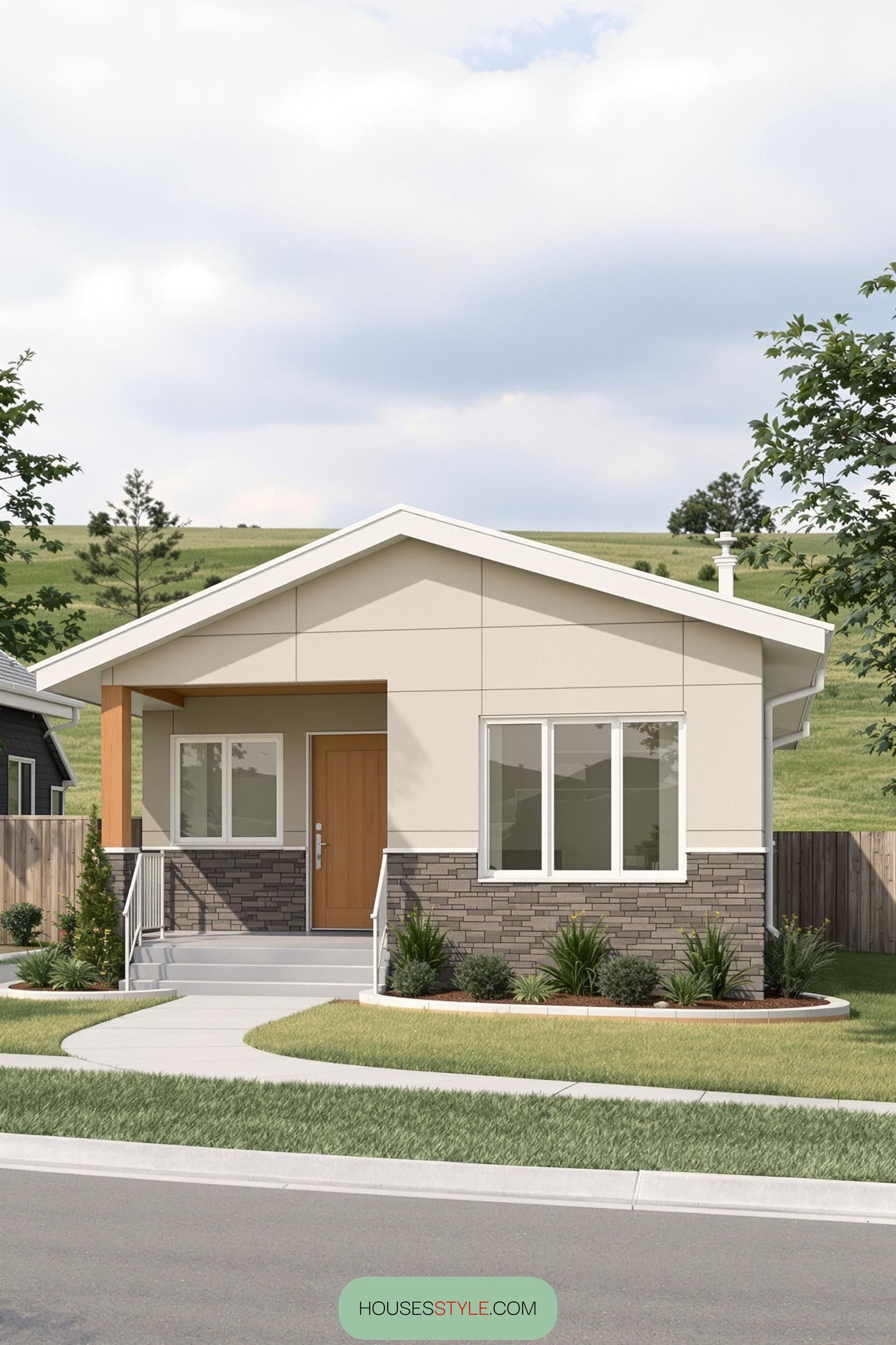A Cozy Cottage-Style Bungalow Retreat