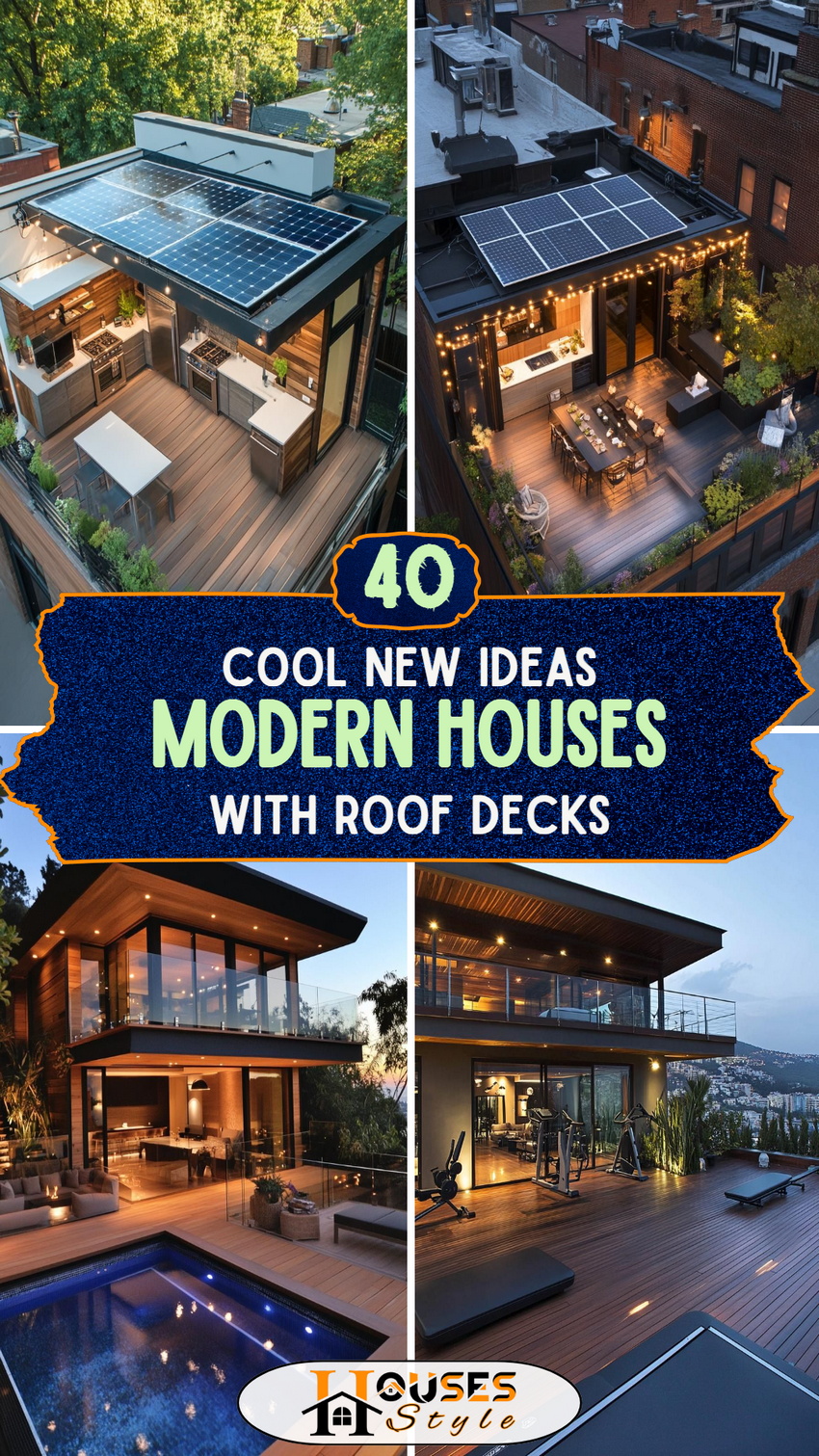 40 Modern Houses with Roof Decks