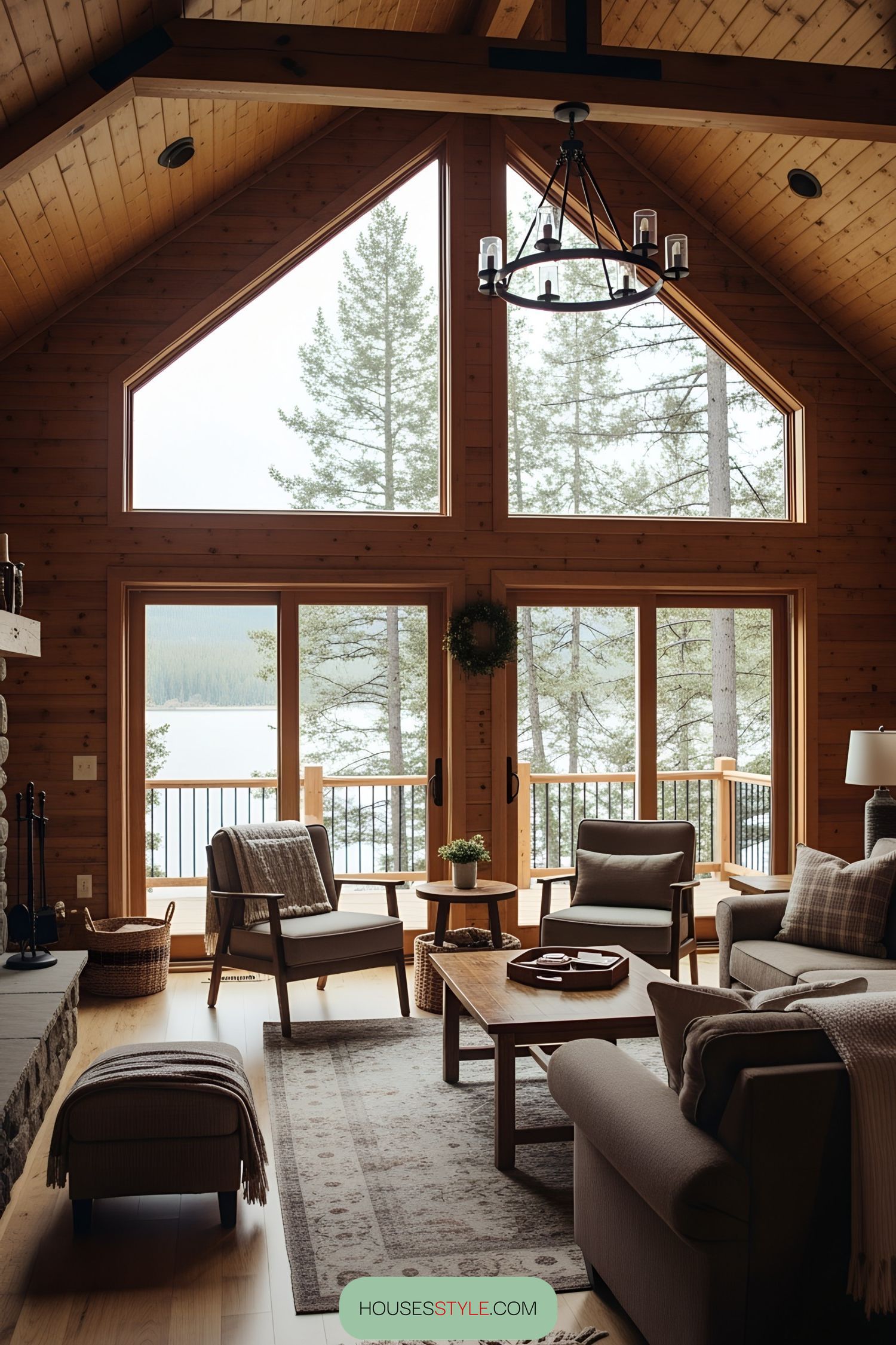 Rustic Lake House Retreat Surrounded by Nature
