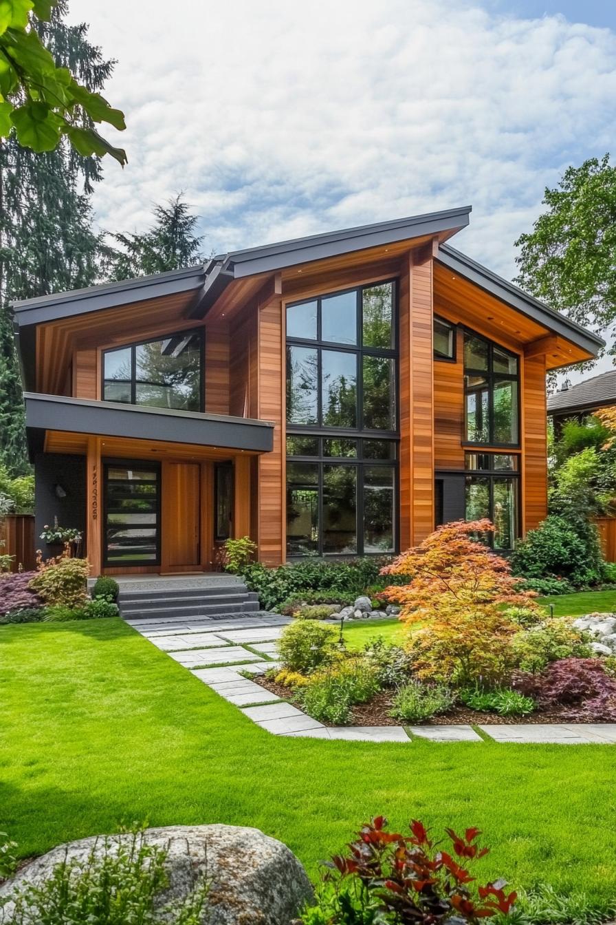 Contemporary Timber Triangle Marvel