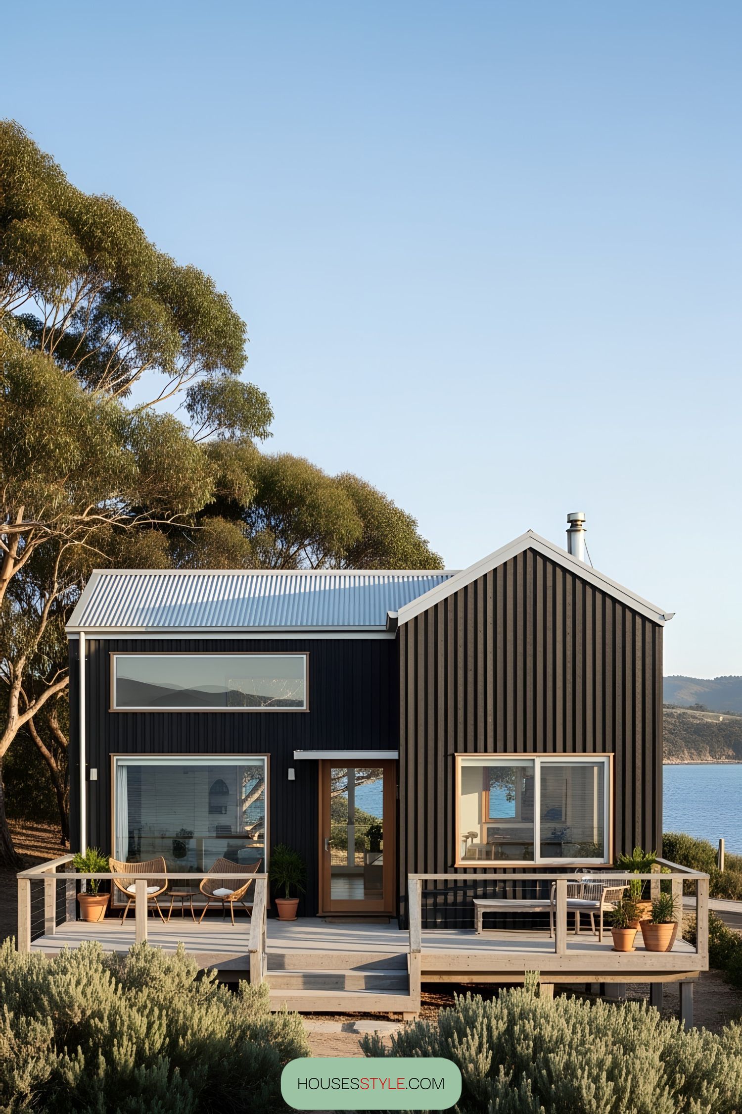 A Sturdy Retreat Facing the Open Sea