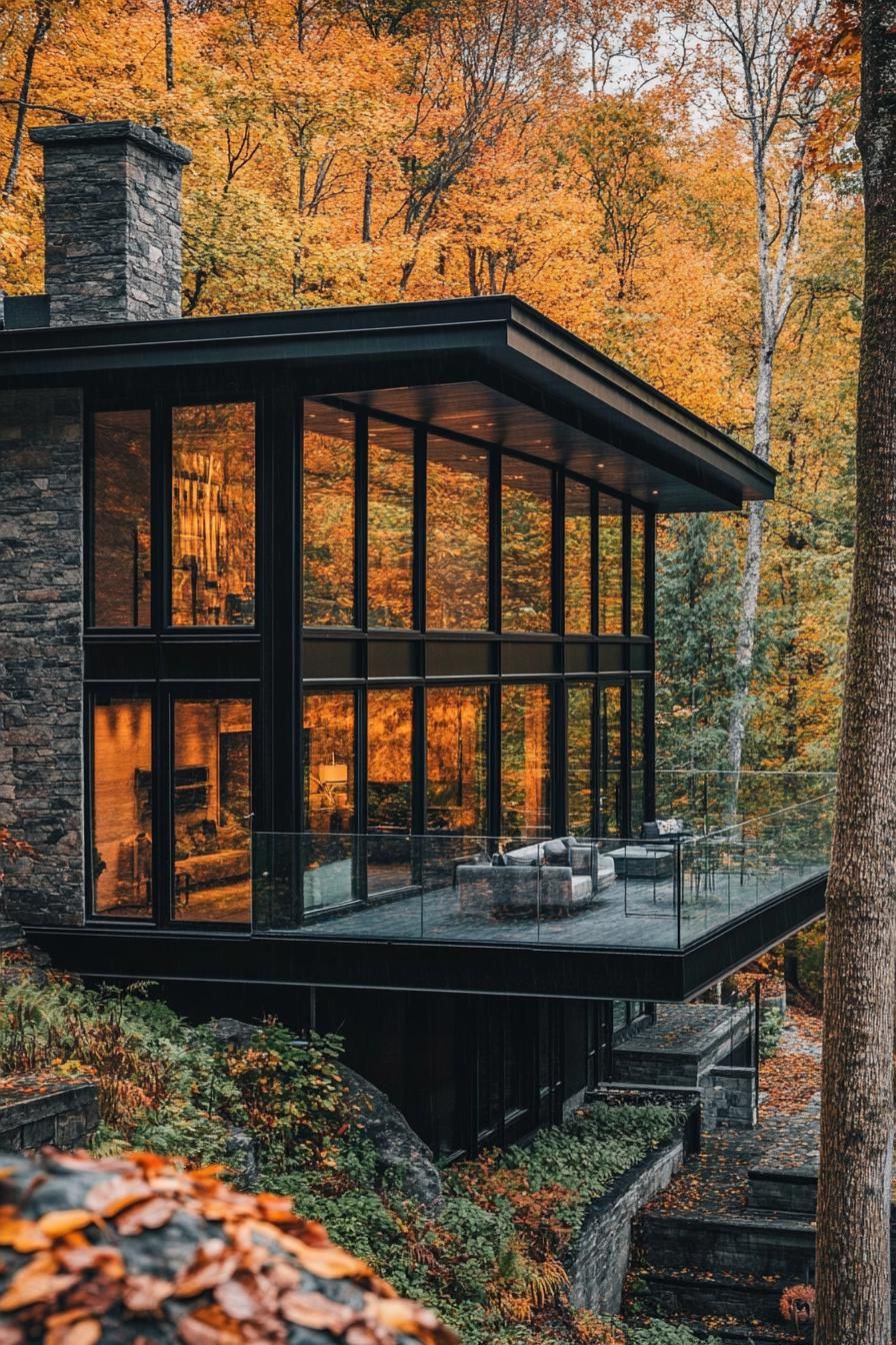 Glass-Walled Eco-Friendly Lodge - photo 2