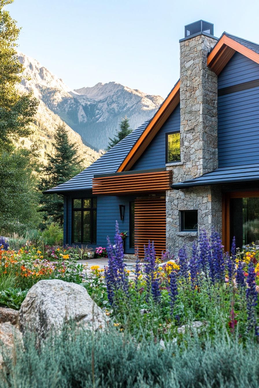 A Modern Mountain Home Full of Color