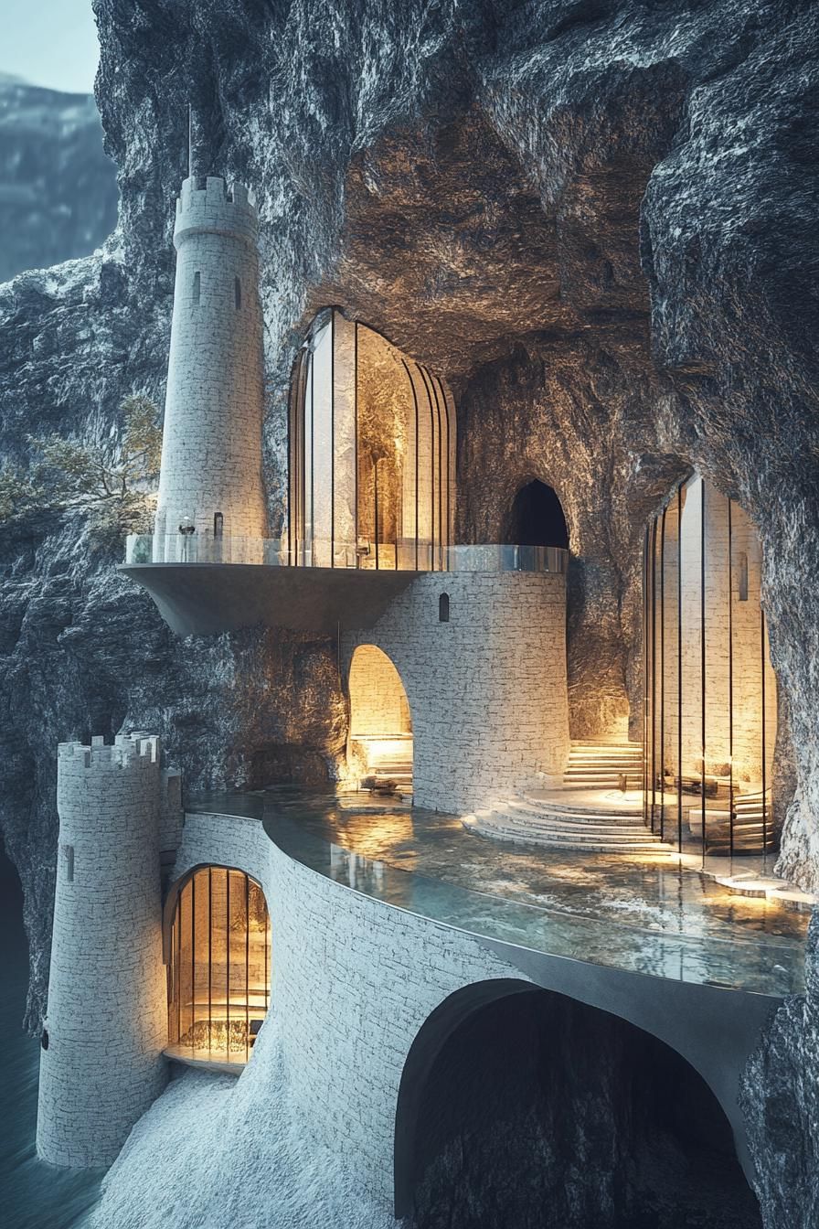 Underground Bunker Château Design