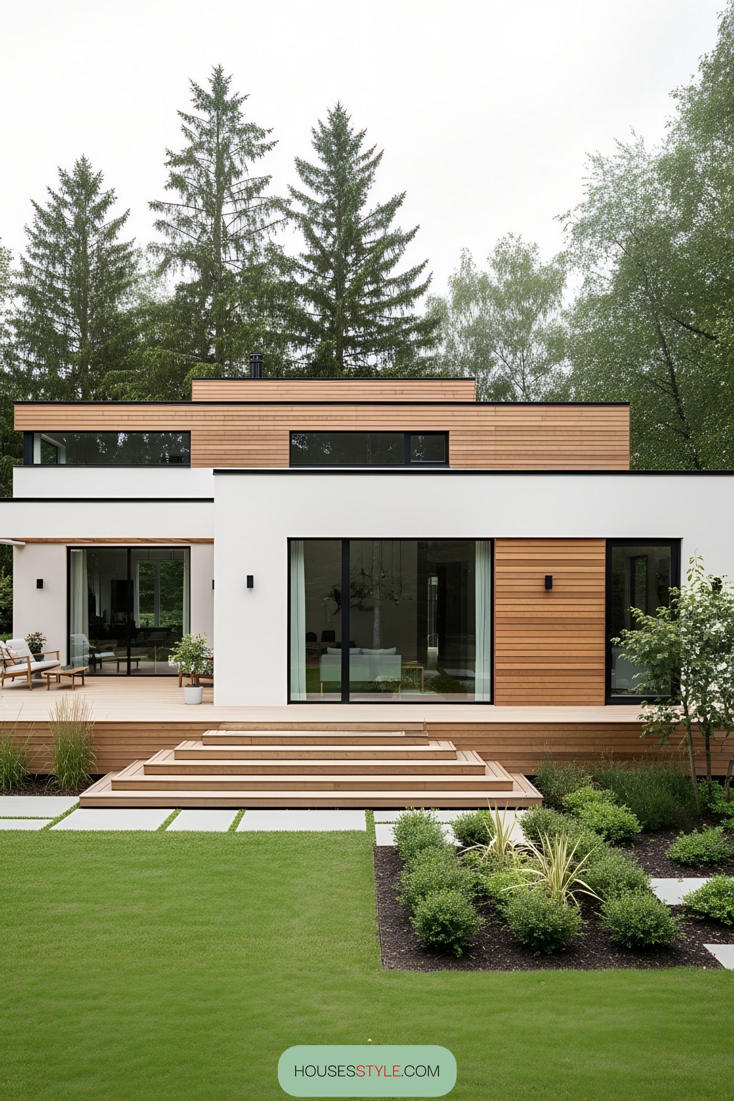 A Wooden Minimalist Bungalow Getaway