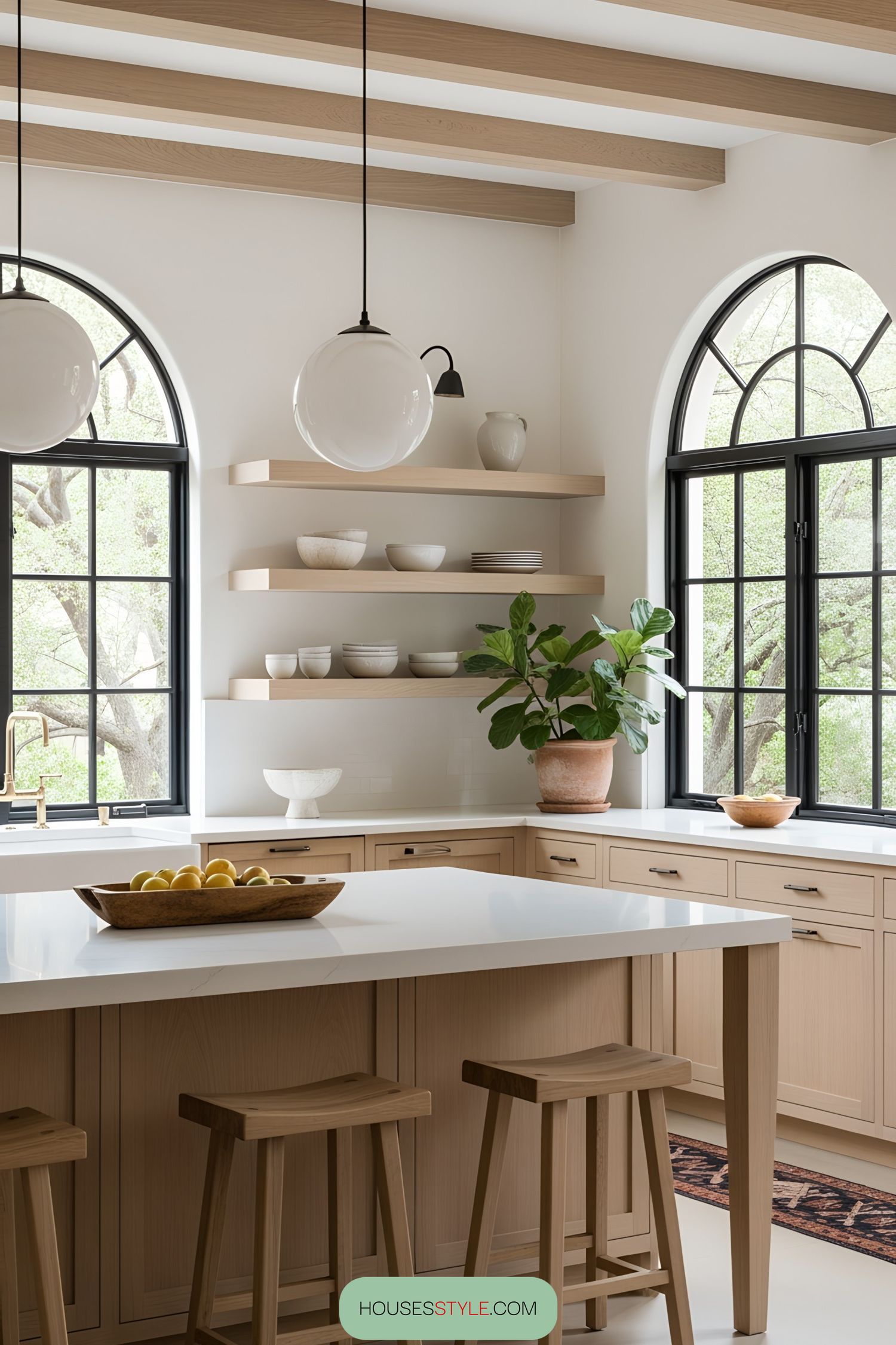21) A Spanish Kitchen Full of Culinary Charm