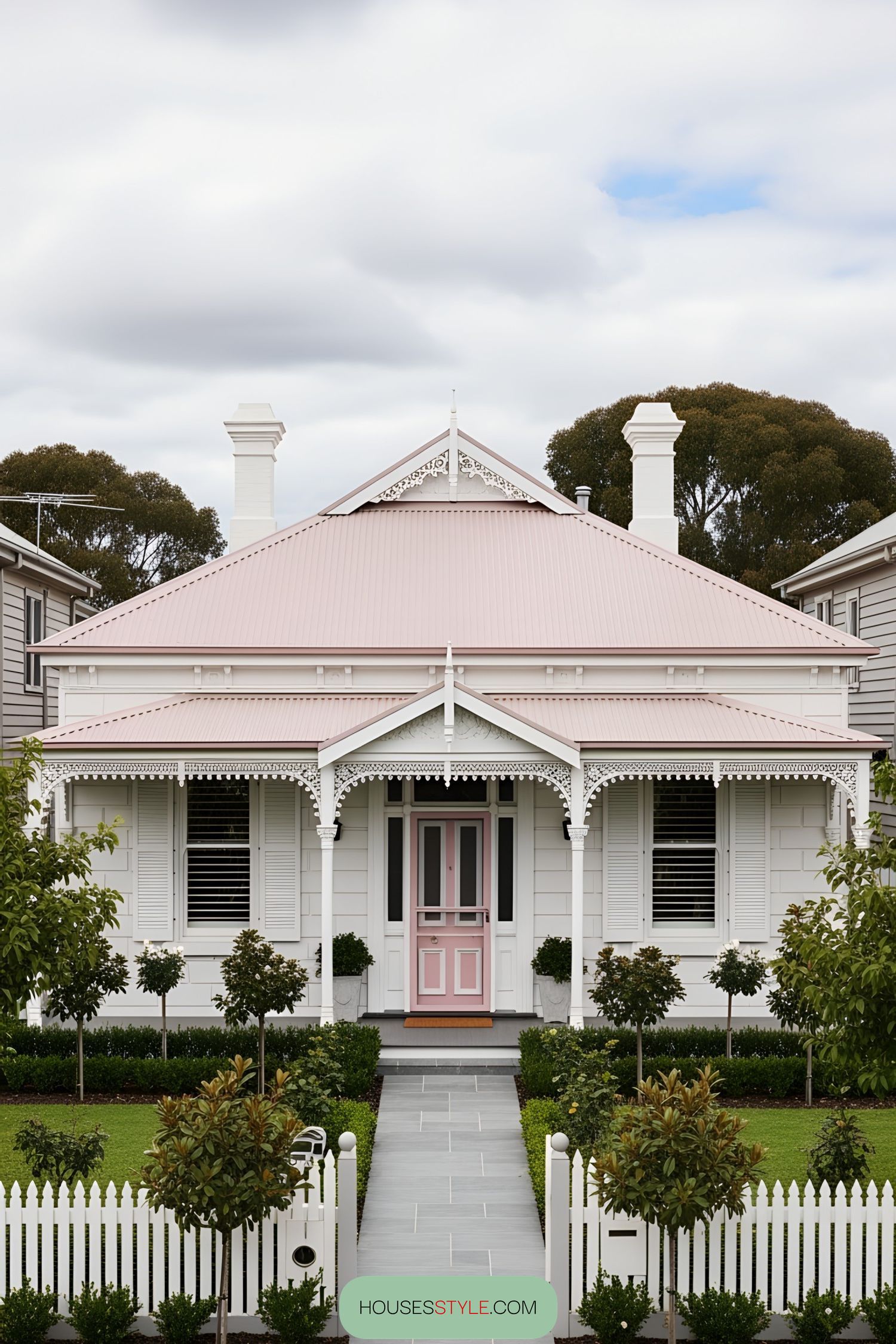 Blossom Bungalow Pink Victorian Charm