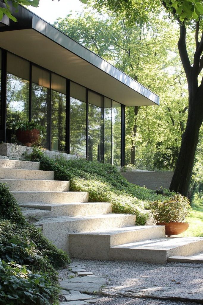 Mirrored Surfaces for a Sleek Futuristic Facade - photo 4