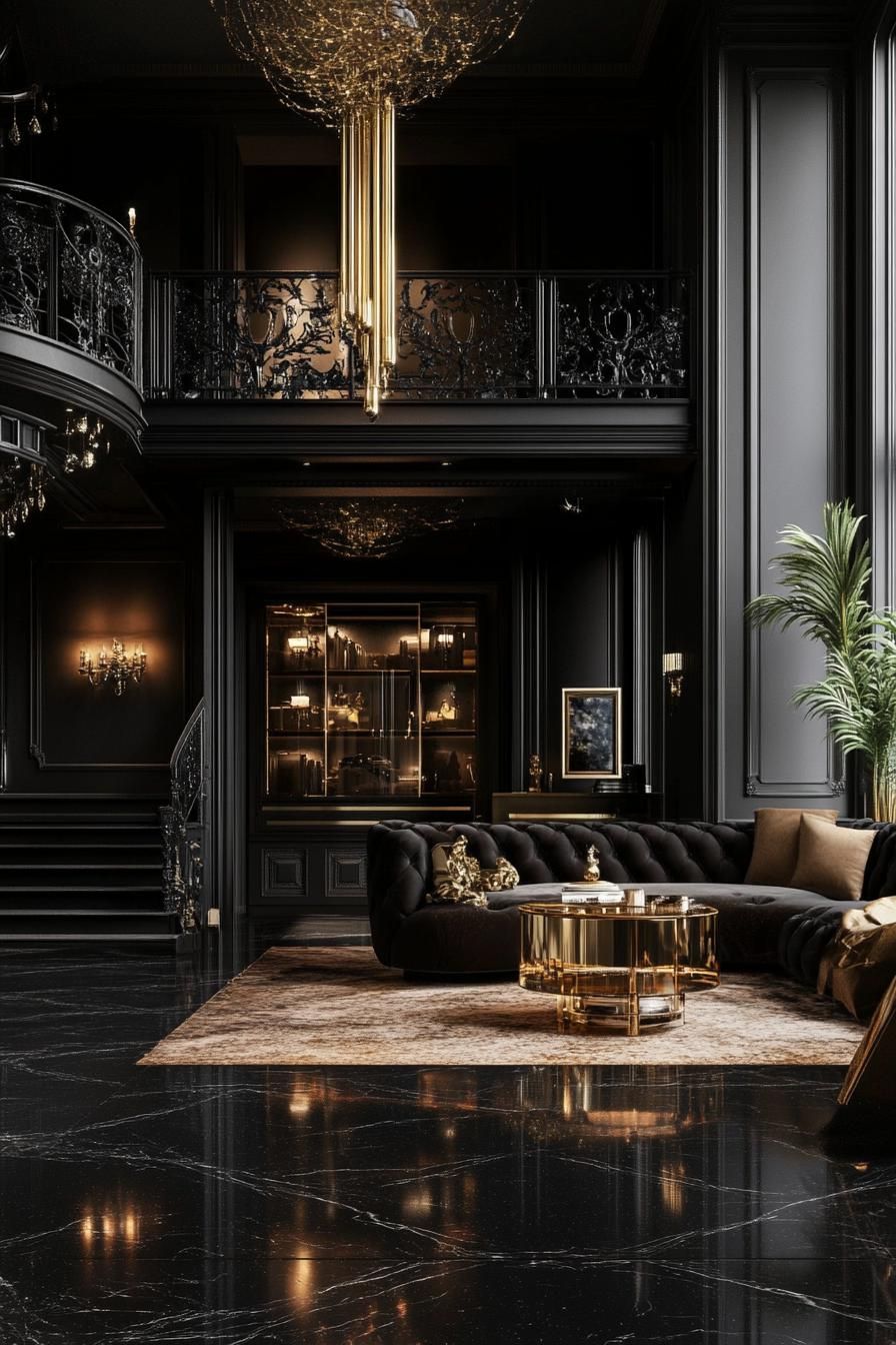 Baroque Estate With Gold and Mahogany - photo 3